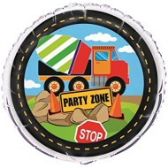 Construction Party Zone Balloon